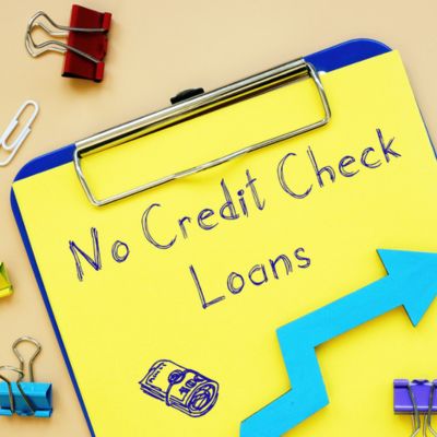 No credit check hard money loan terms