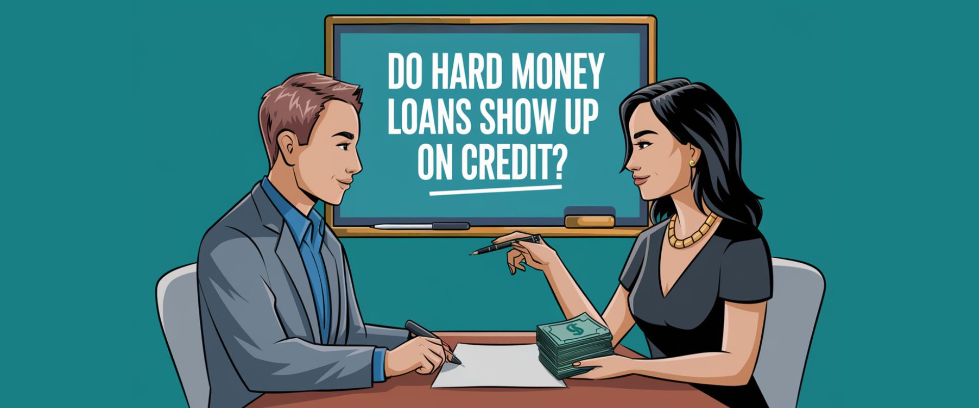 Do hard money loans show up on your credit?