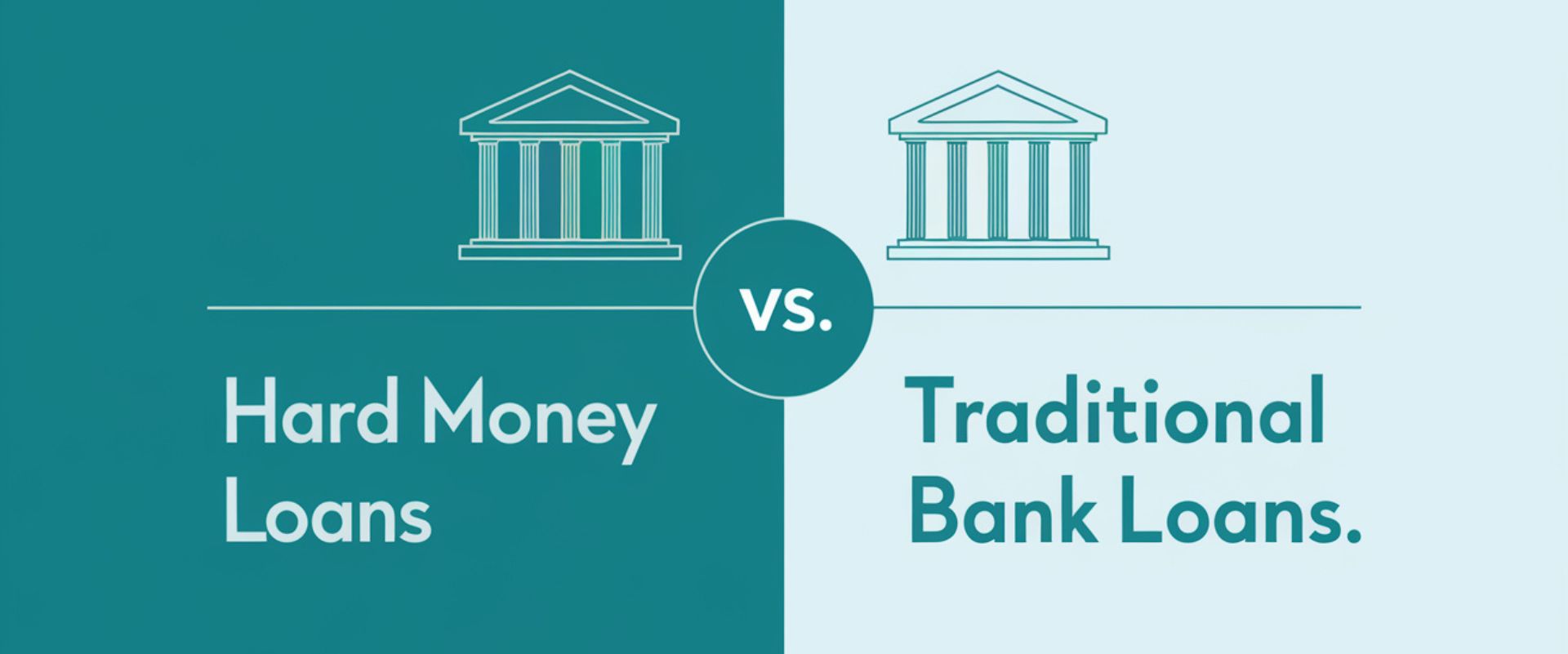 Hard money loans vs traditional bank loans